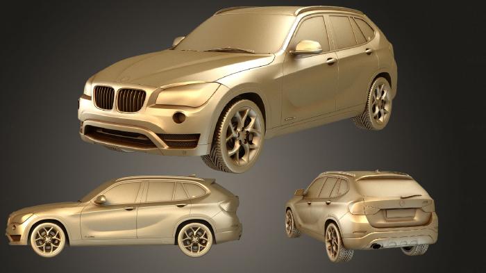 نموذج ثلاثي الأبعاد لآلة CNC السيارات والنقل BMW X1 2013